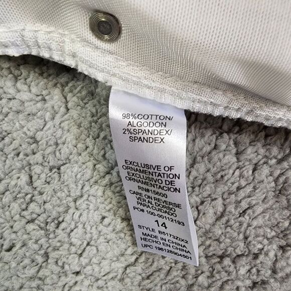 Democracy Absolution Denim Jean Mini Skirt Floral Pattern Size 14 Plus Size - Picture 8 of 8